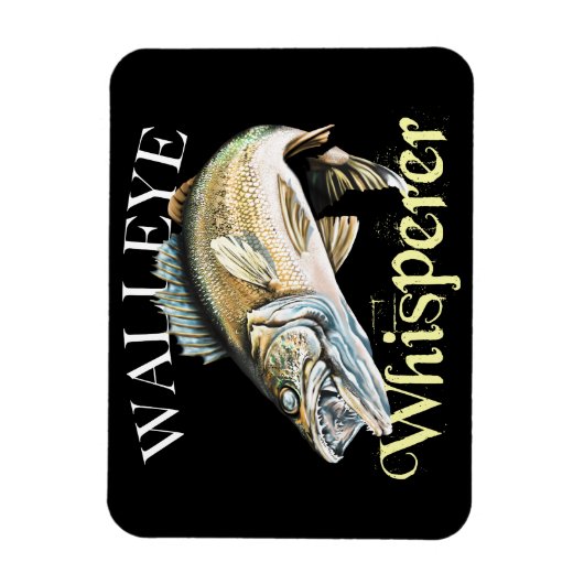 Walleye Whisperer Magneet (Verticaal)