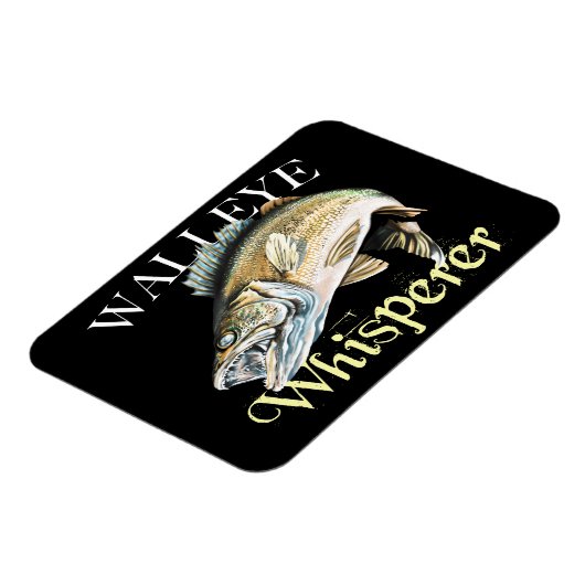 Walleye Whisperer Magneet (Linkerzijde)