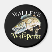 Walleye Whisperer Magneet (Voorkant)