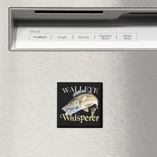 Walleye Whisperer Magneet (Insitu (Vaatwasser))