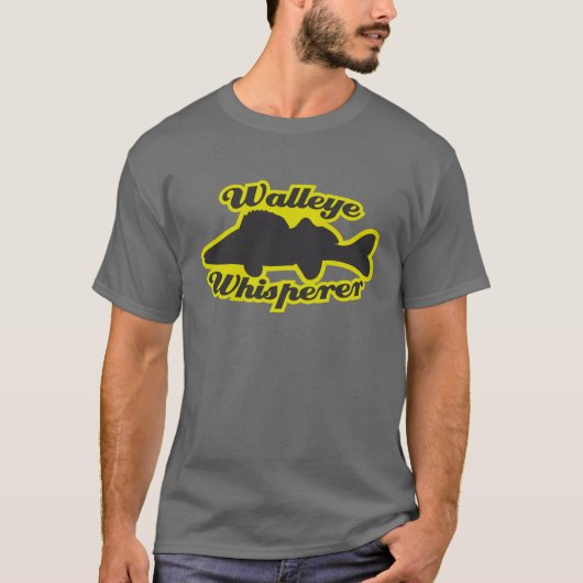 Walleye Whisperer T-shirt (Voorkant)