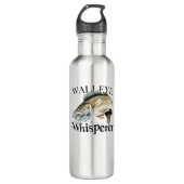 Walleye Whisperer Waterfles (Voorkant)