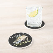 Walleye Whisperer Zandsteen Onderzetter (Zijkant)