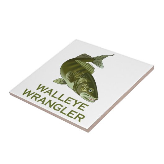 Walleye Wrangler Tegeltje (Zijkant)