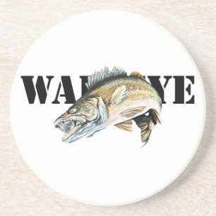 Walleye Zandsteen Onderzetter
