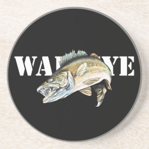 Walleye Zandsteen Onderzetter