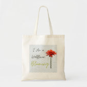 Wallflower Blooming Canvas tas (Voorkant)