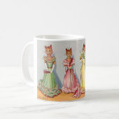 Wallflower Cats door Louis Wain Koffiemok (Voorkant links)