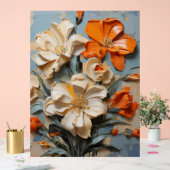 Wallflower - Impasto Floral Acryl Bord (Huwelijk)