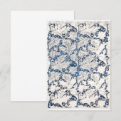 Wallflower Pattern 1890, van William Morris Save The Date (Voorkant / Achterkant)