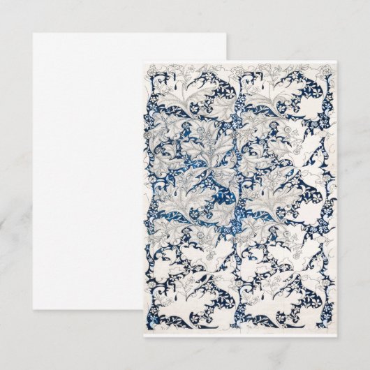 Wallflower Pattern 1890, van William Morris Save The Date (Voorkant / Achterkant)