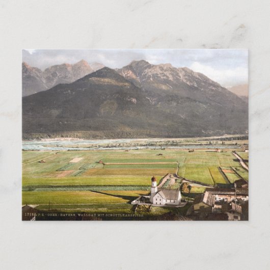 Wallgau Briefkaart (Voorkant)