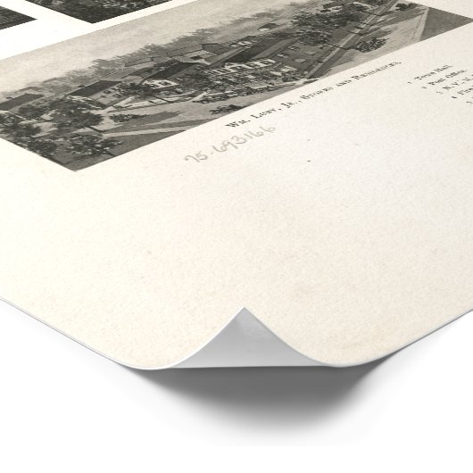 Wallingford Connecticut 1905 Panoramic Map Poster (Hoek)