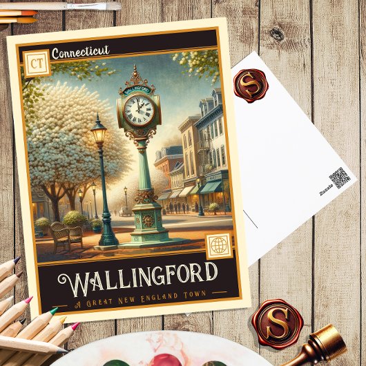 Wallingford, Connecticut | BRIEFKAART