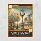 Wallingford, Connecticut | BRIEFKAART (Voorkant)