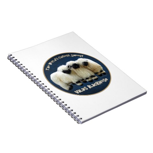 Wallis Blacknose - 's Werelds schattigste schaap! Notitieboek (Rechterzijde)