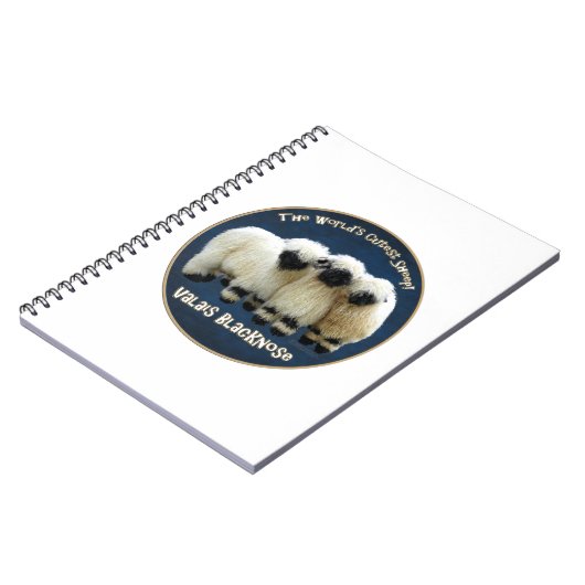 Wallis Blacknose - 's Werelds schattigste schaap! Notitieboek (Linkerzijde)