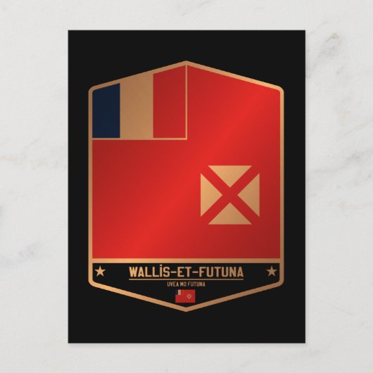 Wallis en Futuna Briefkaart (Voorkant)