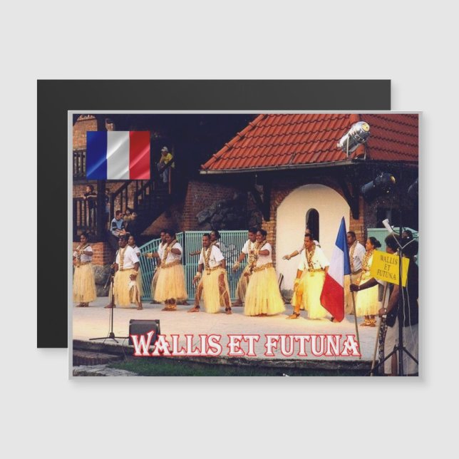 Wallis en Futuna - Folklore - (Voorkant / Achterkant)
