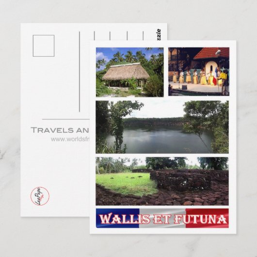 Wallis en Futuna - Mozaïek - Briefkaart (Voorkant / Achterkant)