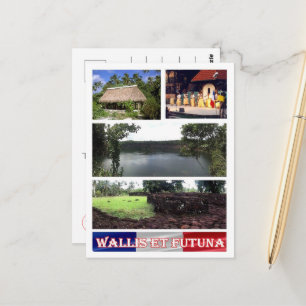 Wallis en Futuna - Mozaïek - Briefkaart