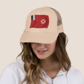 Wallis en Futuna Vlag Hoed Trucker Pet (In situ)