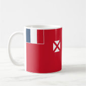 Wallis en Futuna Vlag Keramische Koffie Mok (Links)