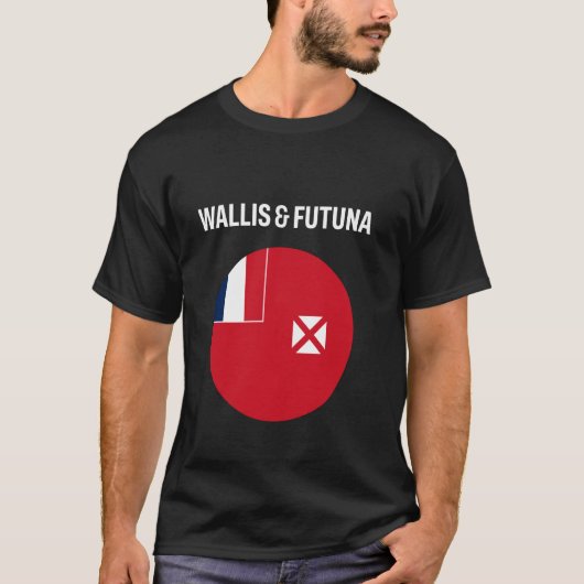 Wallis en Futuna Vlag Modern T-shirt (Voorkant)
