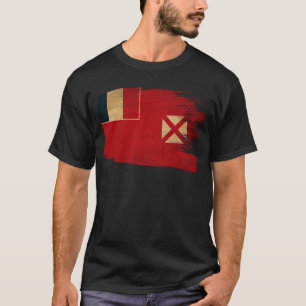 Wallis en Futuna vlag T-shirt