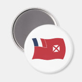 Wallis en Futuna Vlagmagneet Magneet (Voorkant / Achterkant)