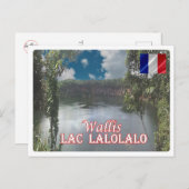 Wallis - Lac Lalolalo - Wallis en Futuna - Briefkaart (Voorkant / Achterkant)
