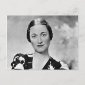 Wallis Simpson Briefkaart (Voorkant)