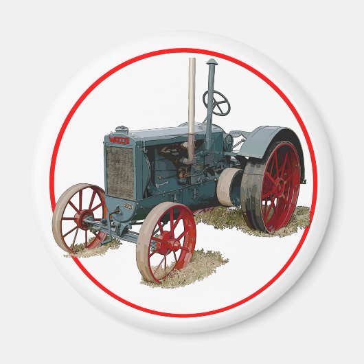 Wallis Tractor Magneet (Voorkant)