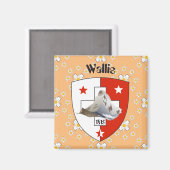 Wallis Valais Schweiz Suisse Magnete Magneet (Voorkant / Achterkant)