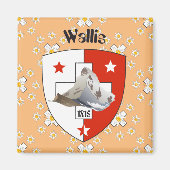 Wallis Valais Schweiz Suisse Magnete Magneet (Voorkant)
