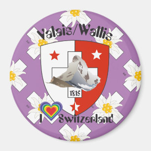 Wallis Valais Schweiz Suisse Magnete Magneet