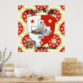 Wallis Valais Schweiz Suisse Poster (Keuken)