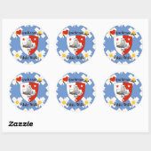 Wallis Valais Schweiz Suisse Svizzera Aufkleber Ronde Sticker (Vel)