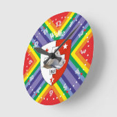 Wallis Valais Schweiz Suisse Uhr Ronde Klok (Hoek)