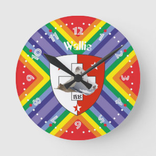Wallis Valais Schweiz Suisse Uhr Ronde Klok