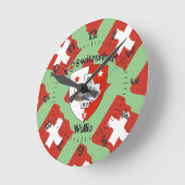 Wallis Valais Schweiz Suisse Uhr Ronde Klok (Hoek)