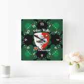 Wallis Valais Schweiz Suisse Uhr Vierkante Klok (Huis)