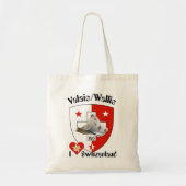 Wallis / Valais Tasche Tote Bag (Voorkant)