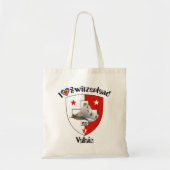 Wallis / Valais Tasche Tote Bag (Voorkant)