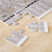 Wallis's Guide for Strangers Through London, 1841 Legpuzzel (Zijkant)