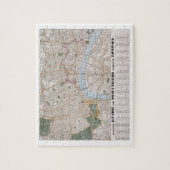 Wallis's Guide for Strangers Through London, 1841 Legpuzzel (Verticaal)