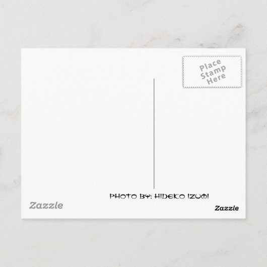 wallofcolor, Japan Briefkaart (Achterkant)