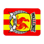 Wallonië Magneet (Horizontaal)