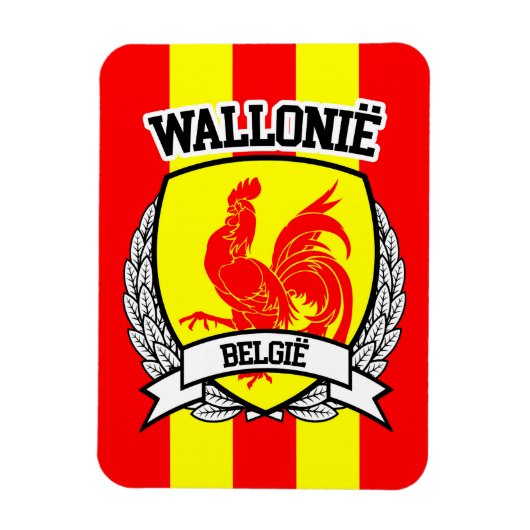 Wallonië Magneet (Verticaal)