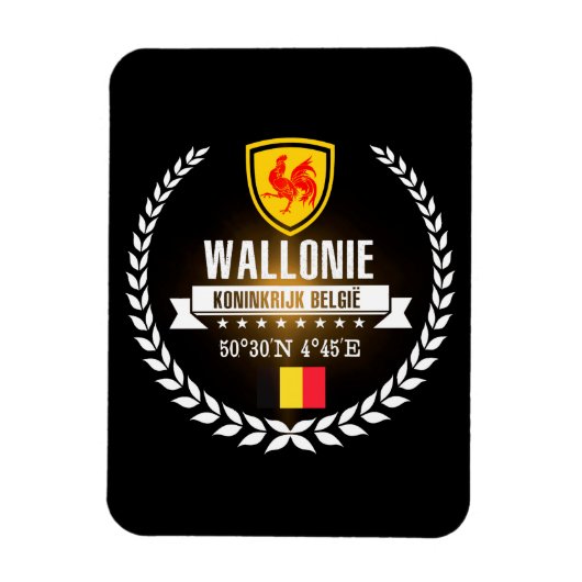 Wallonie Magneet (Verticaal)